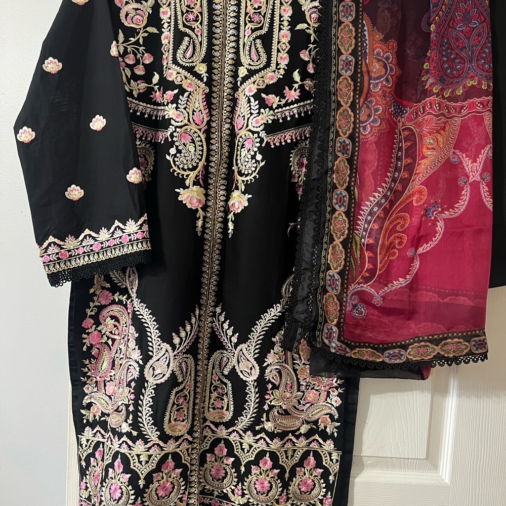 Pakistani Indian Designer Wear Dress - image 2